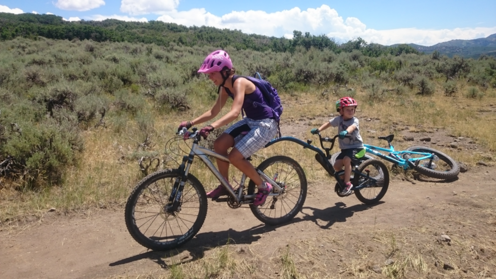 Mountain bike trailer kid sale