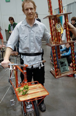 Joseph Ahearne - 2008 Best City Bike | Photo: BikePortland.org