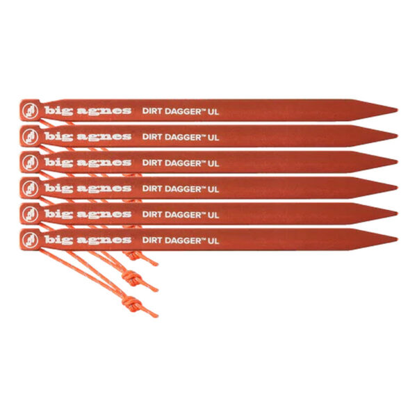Big Agnes Dirt Dagger UL 6” Tent Stakes