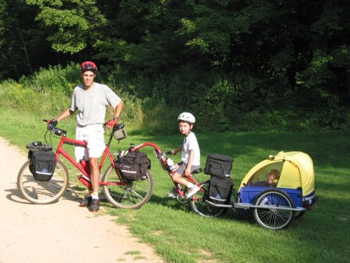 Bike Trailer Train