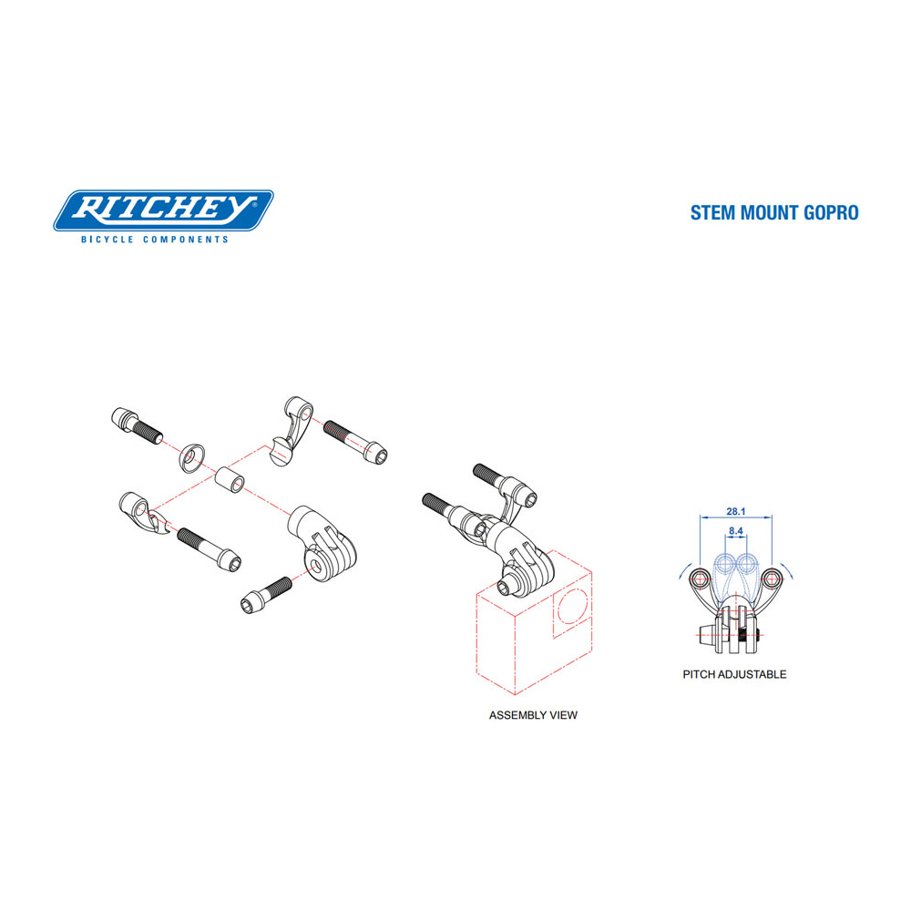 Ritchey Universal Stem Accessory Mount - Image 4