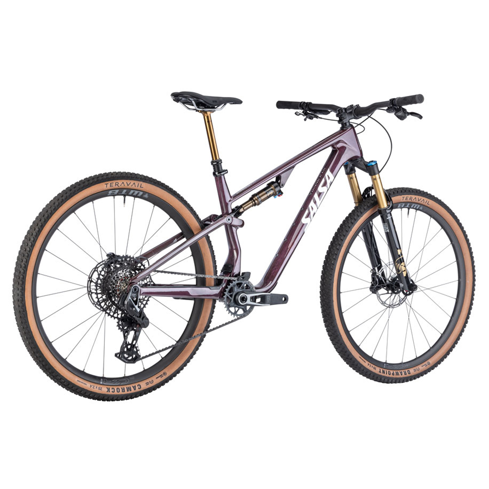 Salsa Spearfish C DLX X0 AXS Transmission - Deep Orchid - Image 3