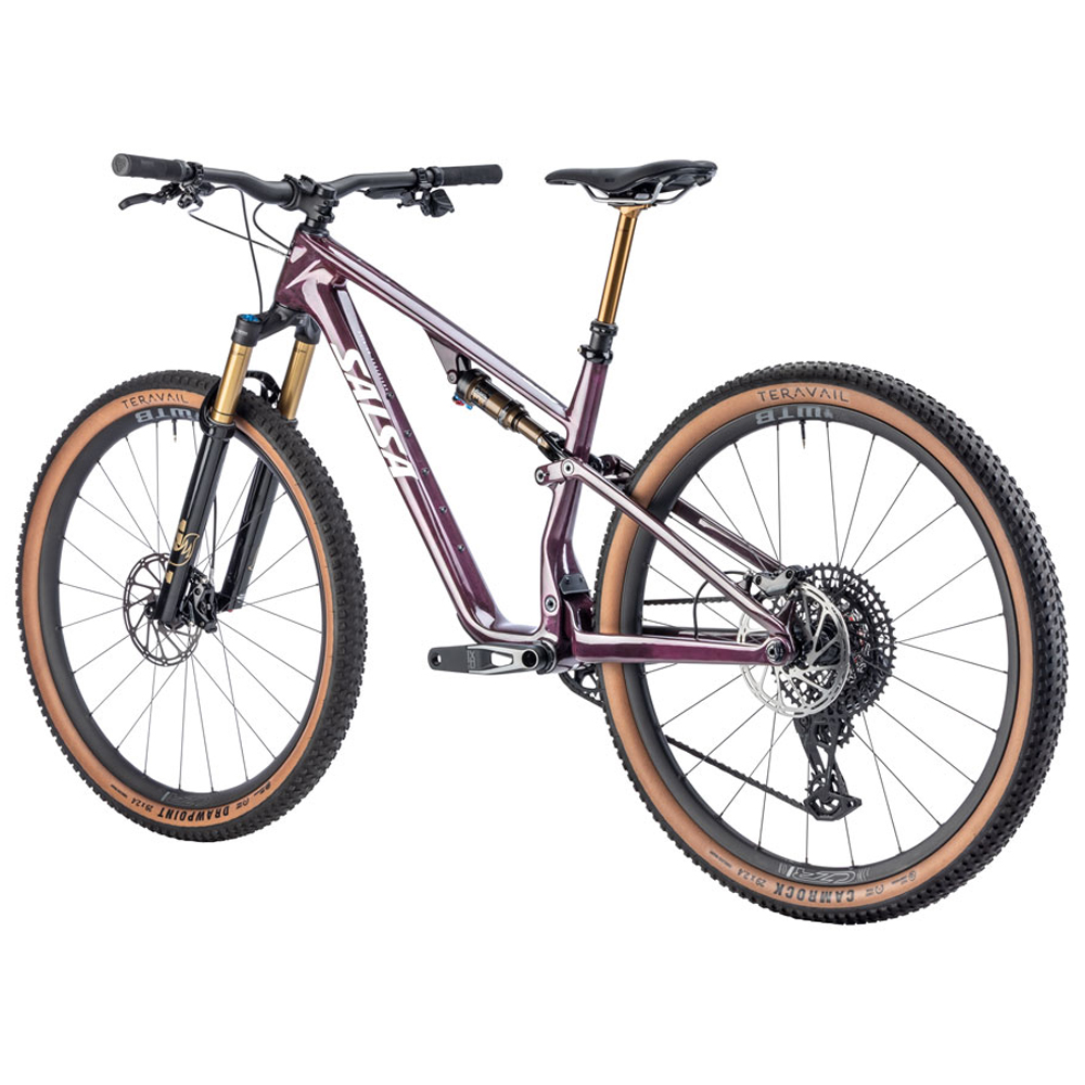 Salsa Spearfish C DLX X0 AXS Transmission - Deep Orchid - Image 4