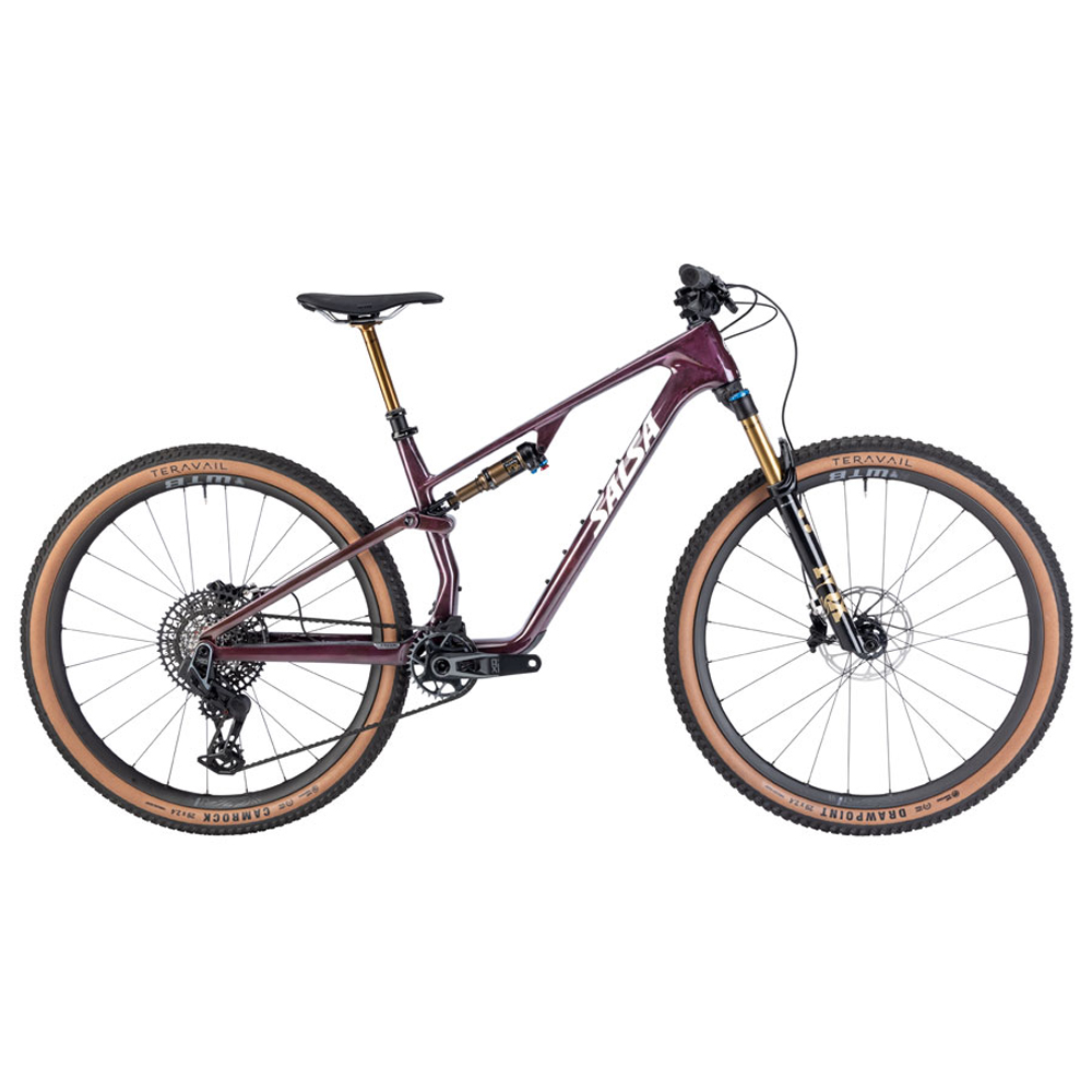 Salsa Spearfish C DLX X0 AXS Transmission - Deep Orchid