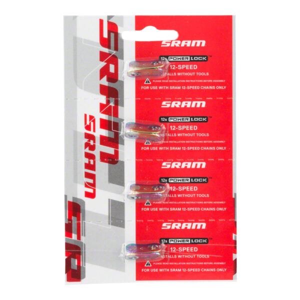 SRAM Eagle PowerLock Link for 12-Speed - Rainbow - Card of 4