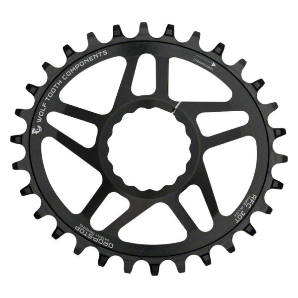 Wolf Tooth Elliptical Direct Mount Chainring 30t